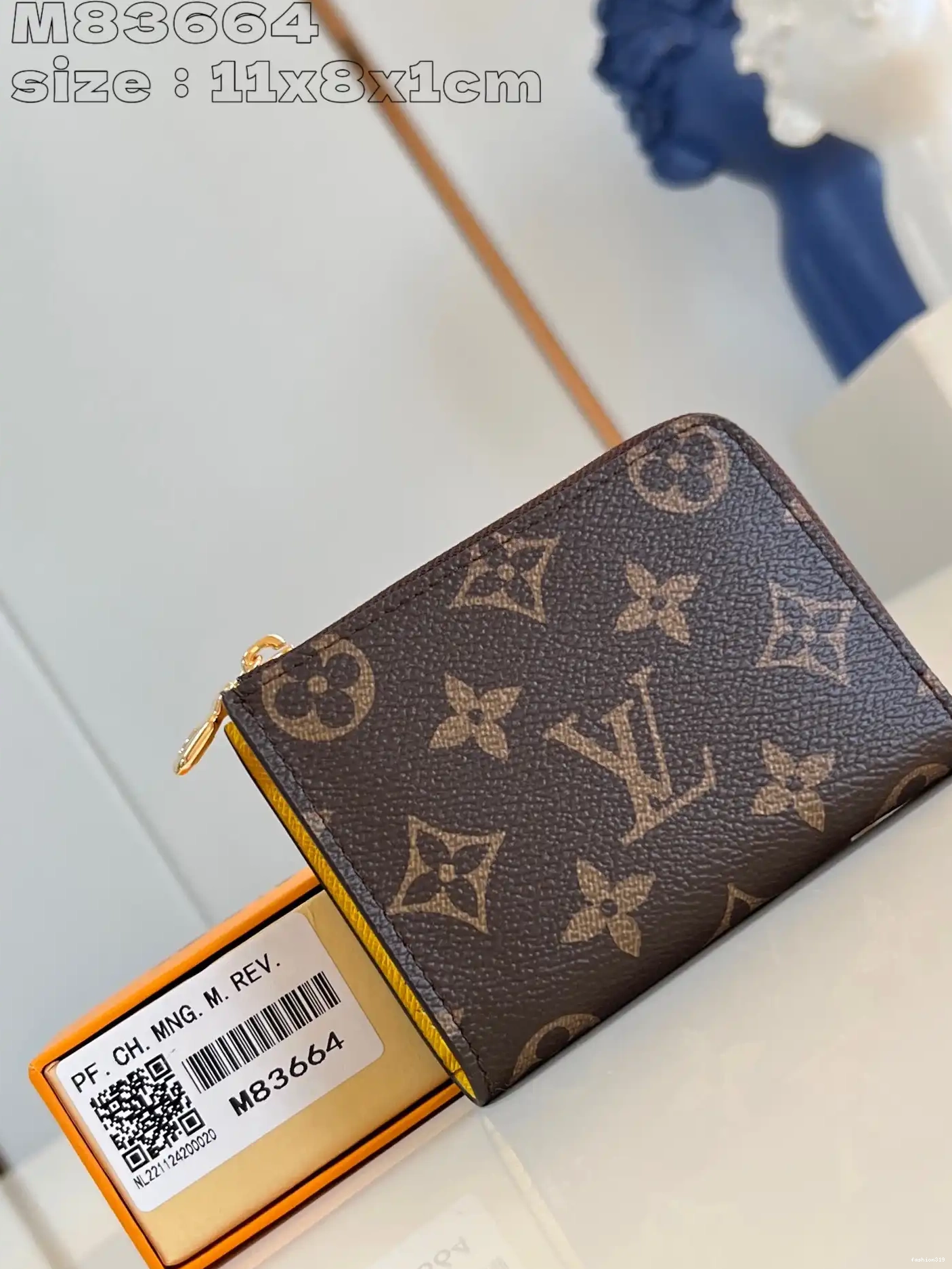 Compact Vuitton Wallet-11*8.5*1.5CM Louis Noa 0420